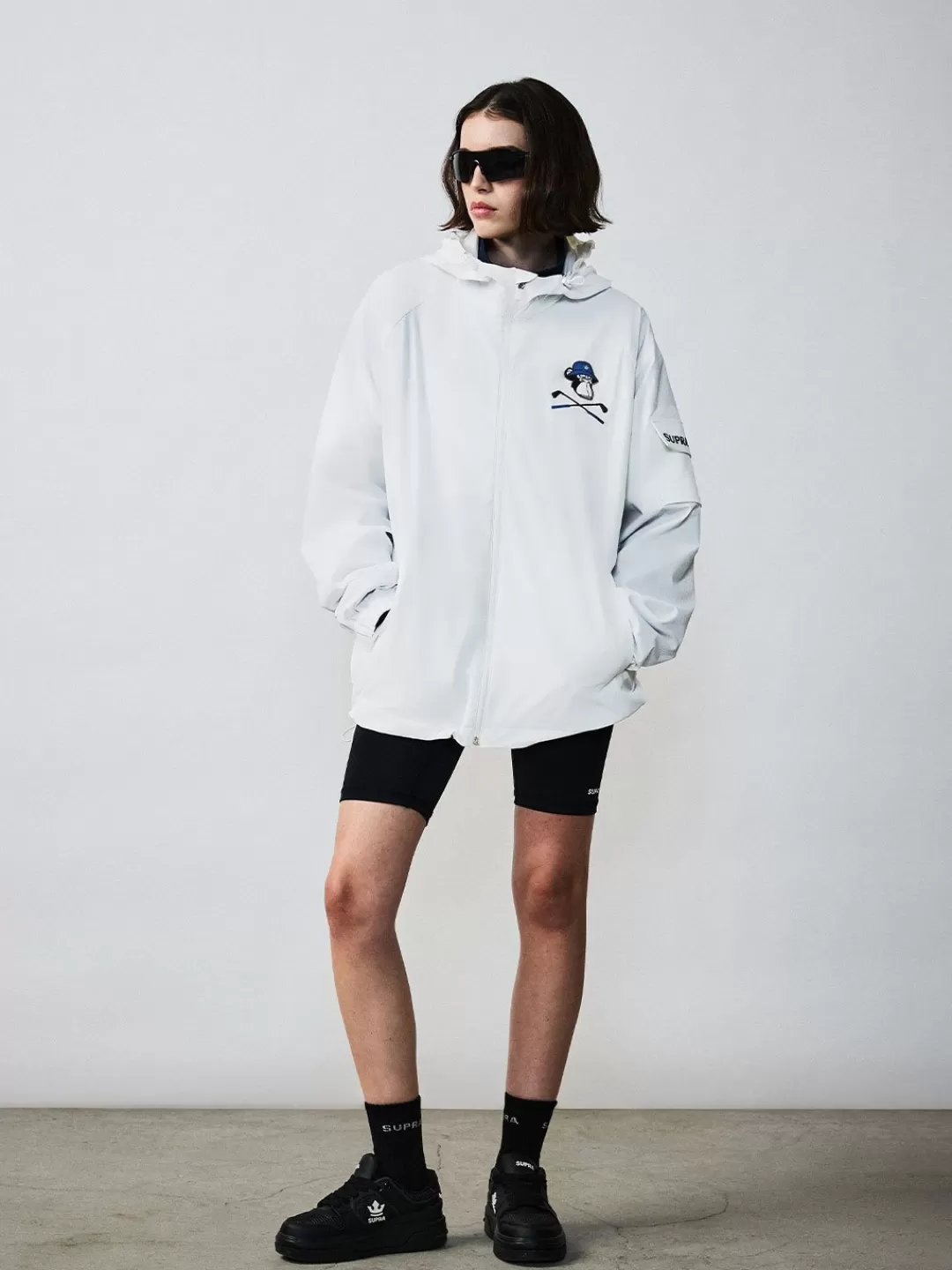 BAYC Sleeve Pocket Point Windbreaker^Supra Store
