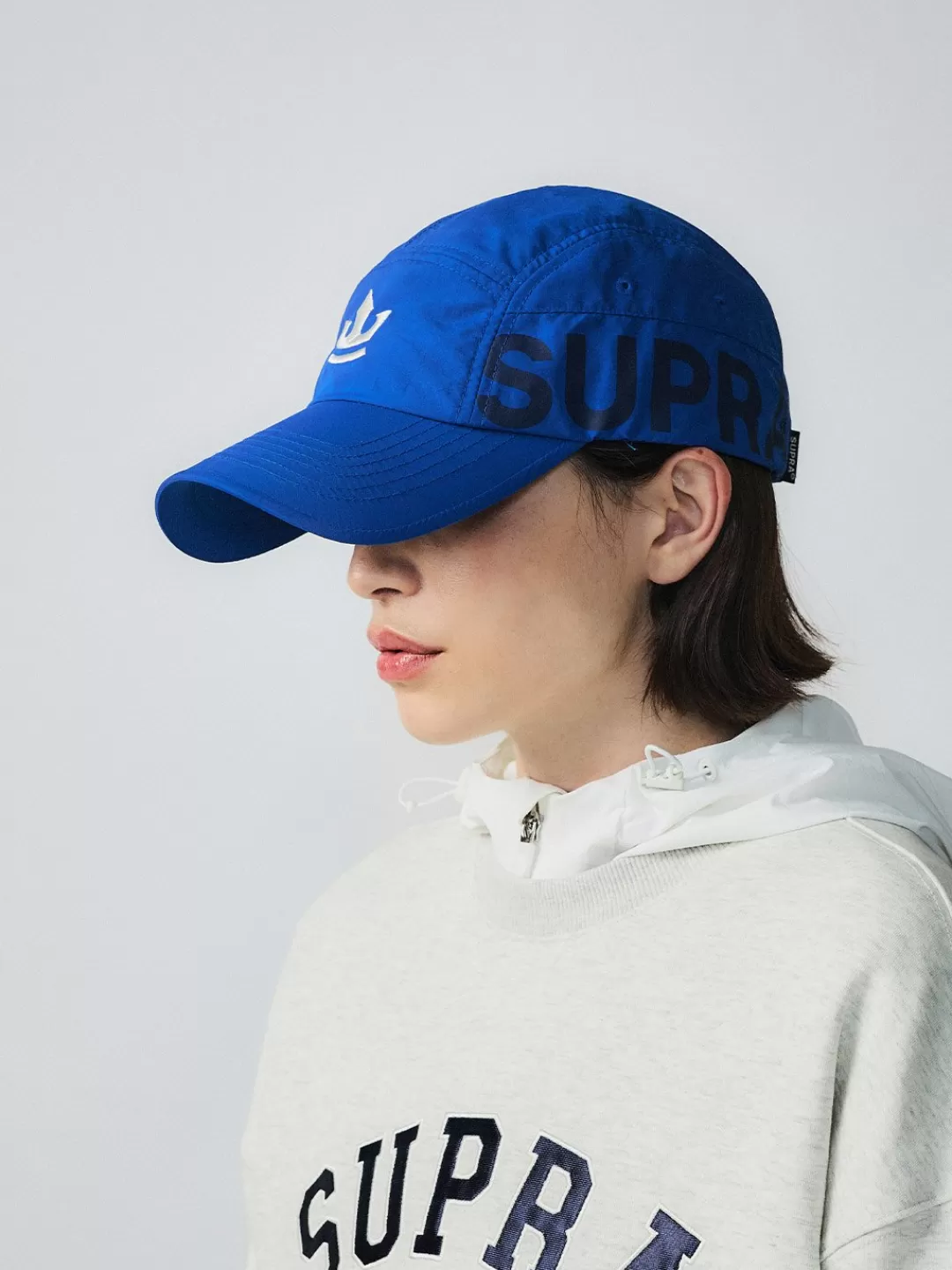 Crown Logo Point Basic Camp Cap^Supra Discount