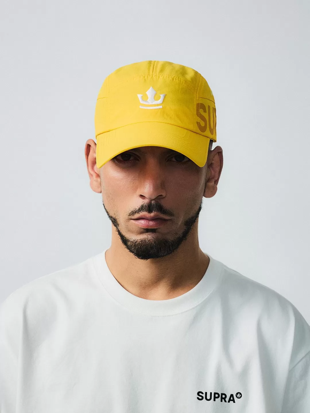 Crown Logo Point Basic Camp Cap^Supra Shop