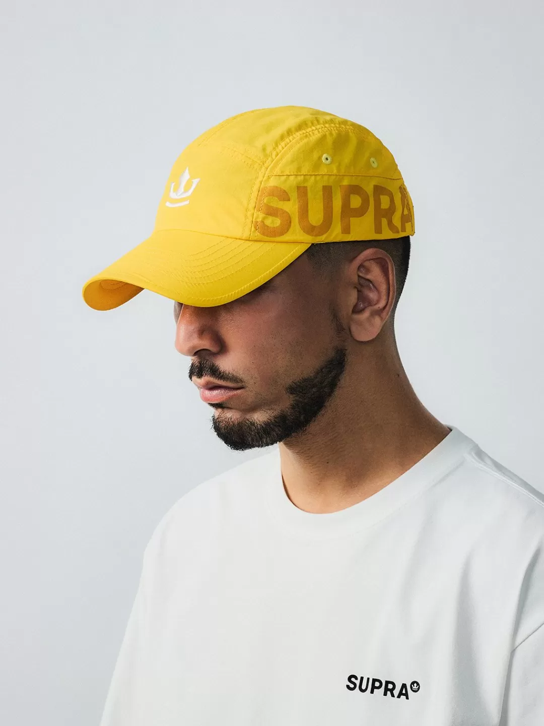 Crown Logo Point Basic Camp Cap^Supra Shop