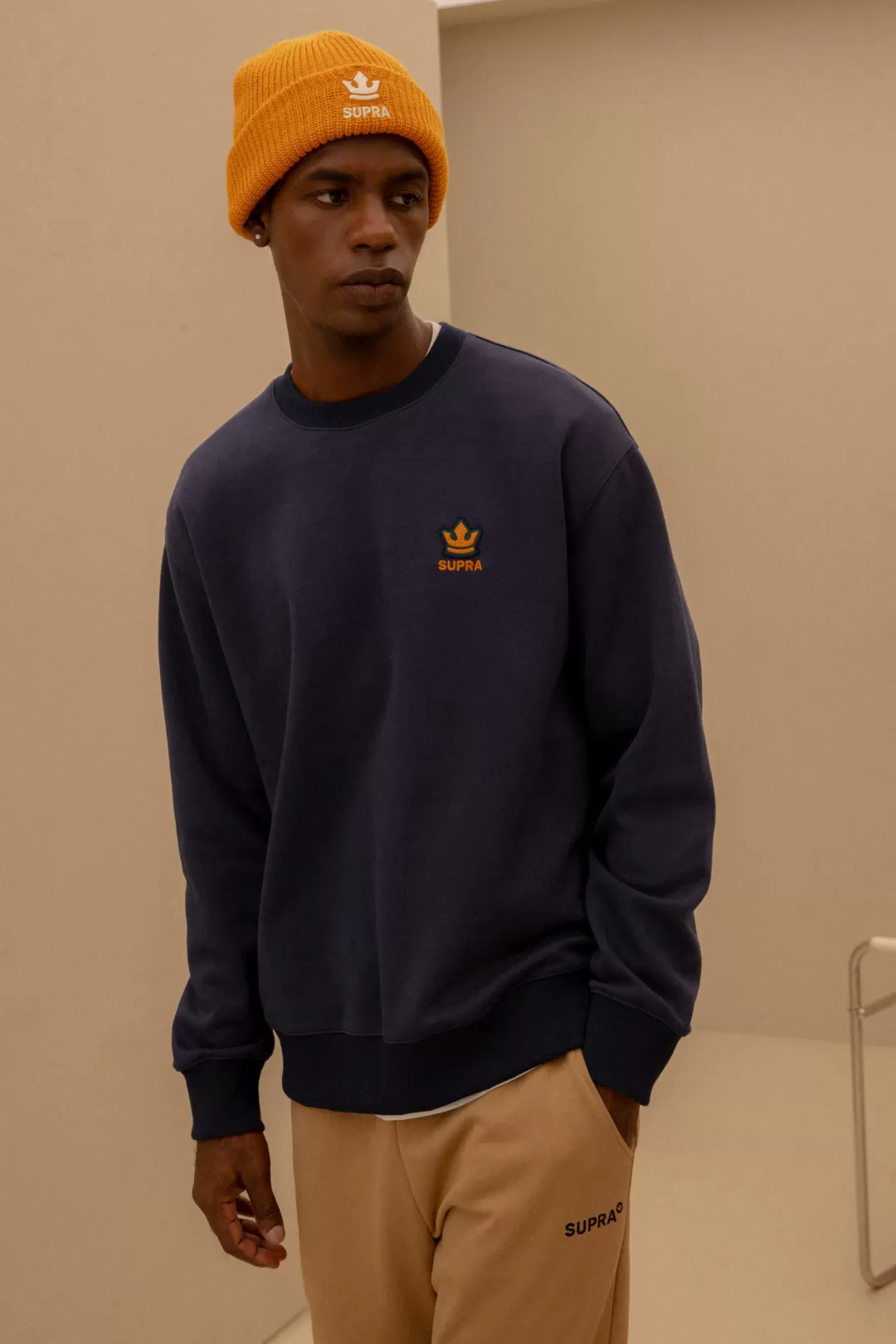 VARSITY CROWN POINT BEANIE^Supra Store
